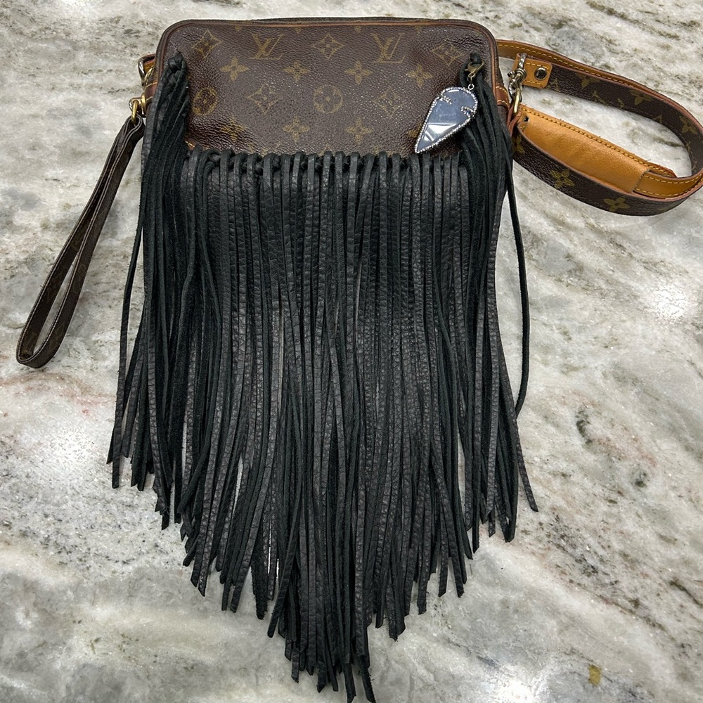 Louis Vuitton Authentic Vintage Boho Bags Customized Bag